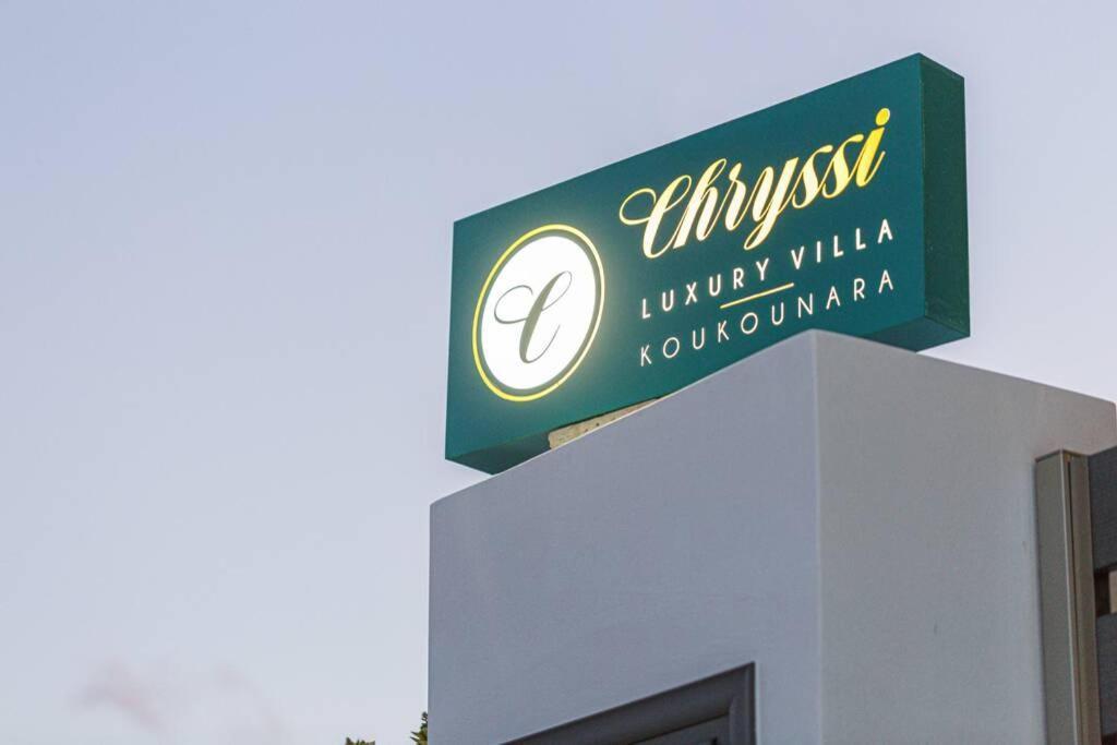 Villa Chryssi Kíssamos Exterior foto